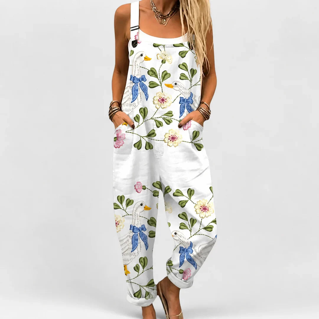 Jumpsuit Print Comfortable And Versatile – Sienna Noosa
