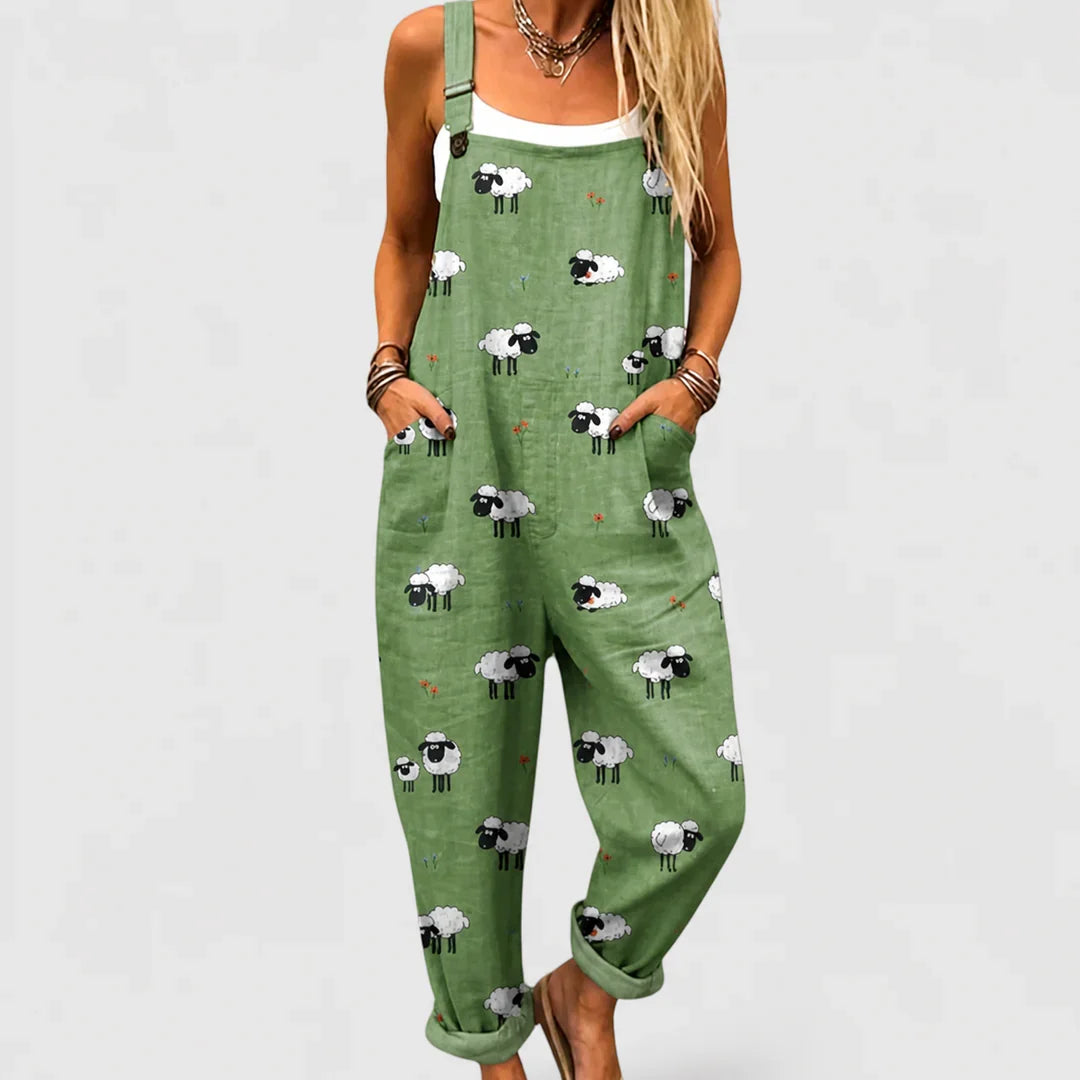 Jumpsuit Print Comfortable And Versatile – Sienna Noosa
