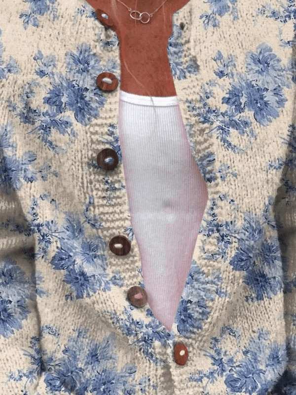 Lucia Cardigan Knit Vintage With Buttons – Sienna Noosa