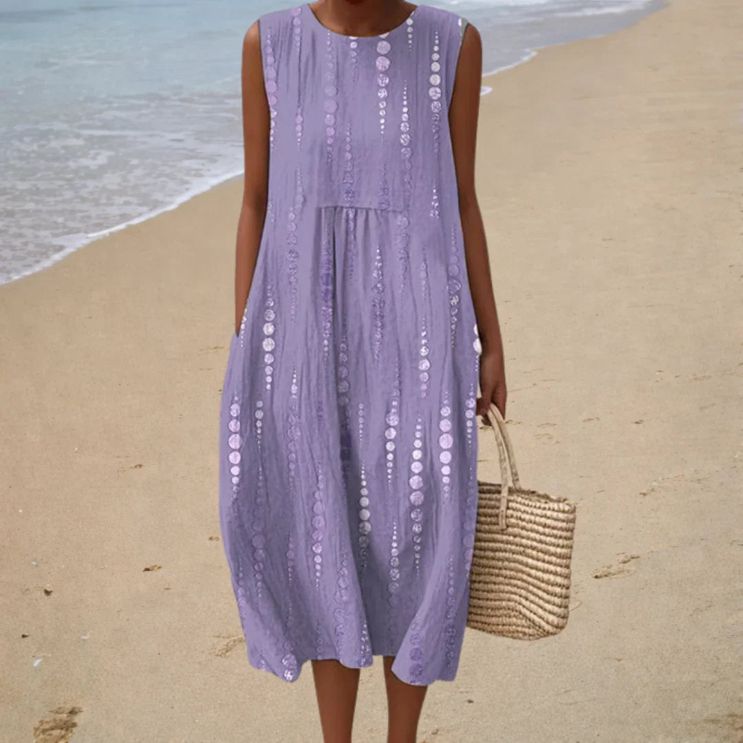 Comfortable Summer Dress Without Sleeves – Sienna Noosa