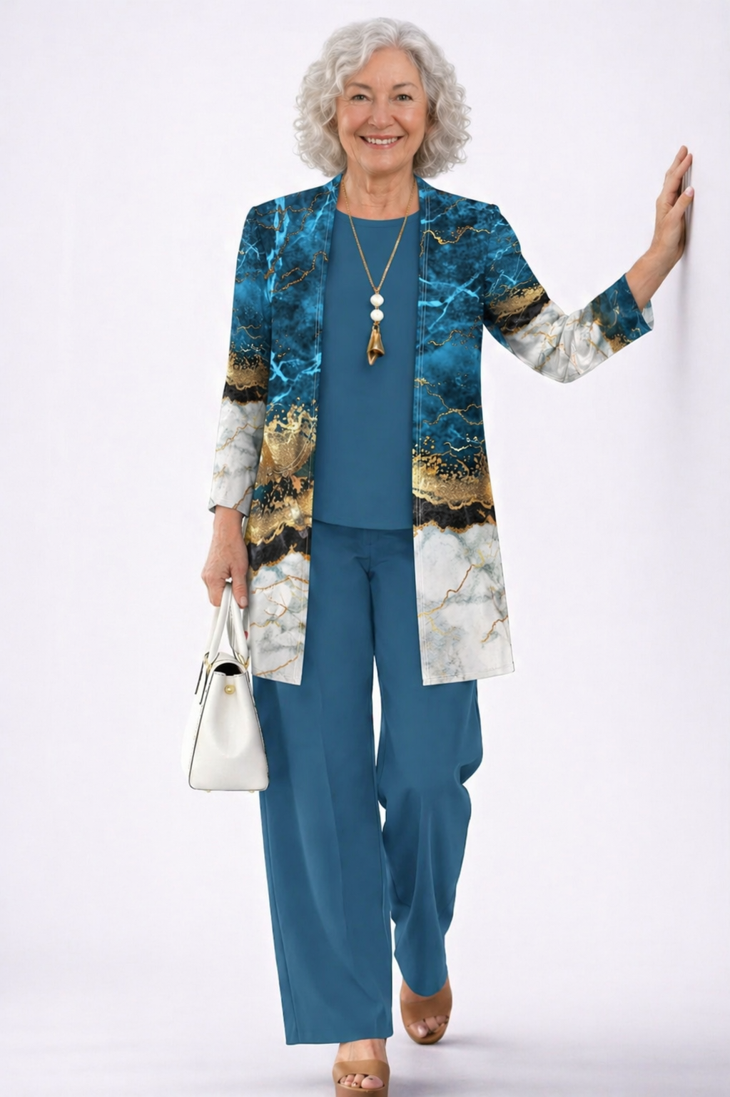 Sheryl Set Tre Pezzi Eleganza Classica – Sienna Noosa