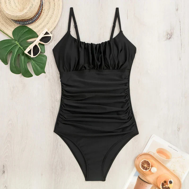 Swimsuit Entero With Fruncido And Control Abdomen – Sienna Noosa