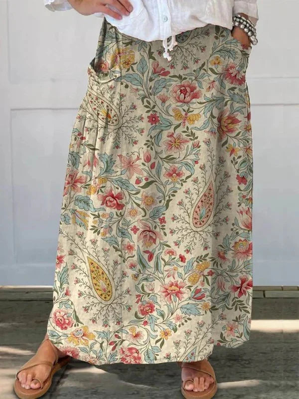 Lightweight Printed Skirt – Sienna Noosa