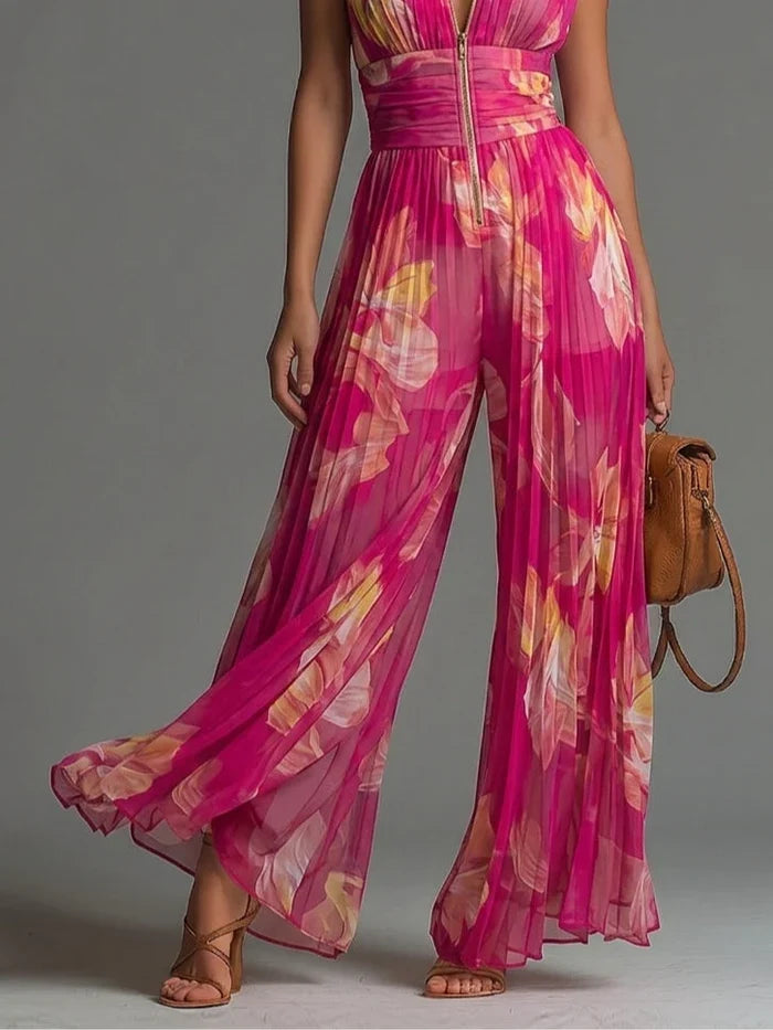 Maxi Dress Chiffon Pink With Shoulders Off-shoulder – Sienna Noosa