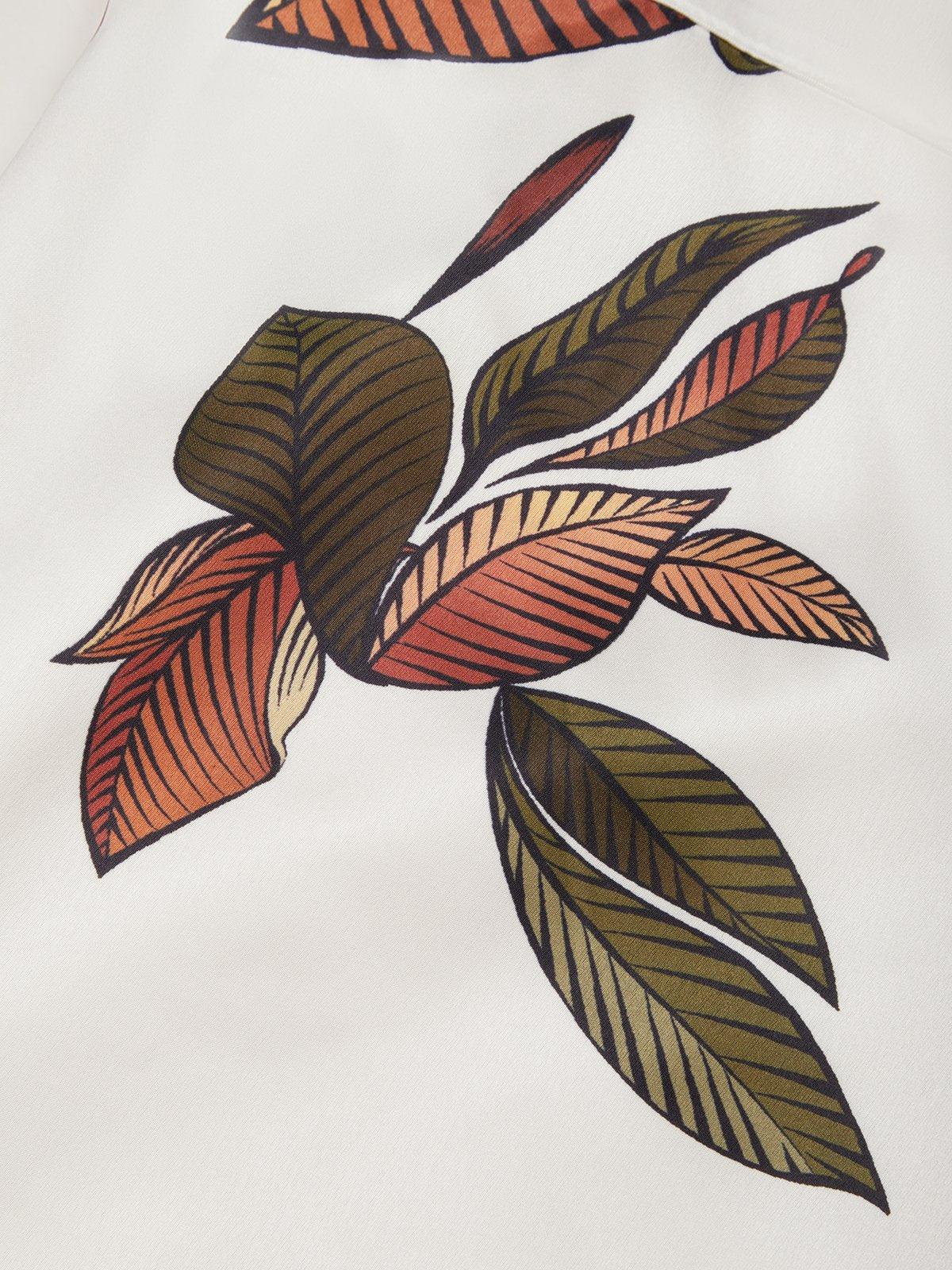 V Neck Urban Leaf H Line Midi Dress for Women – Sienna Noosa