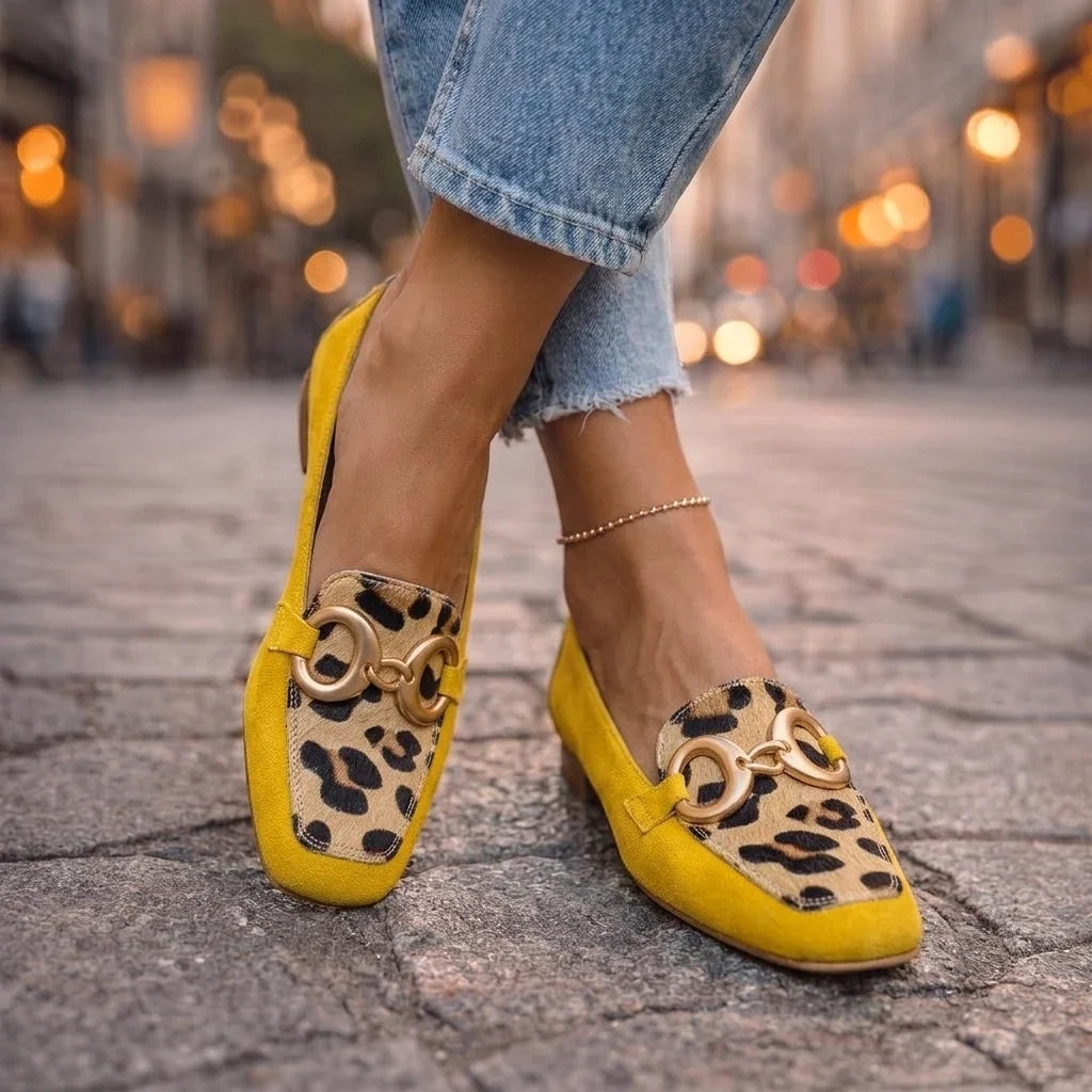 Bianca Loafers With Fringe And Print Leopard – Sienna Noosa