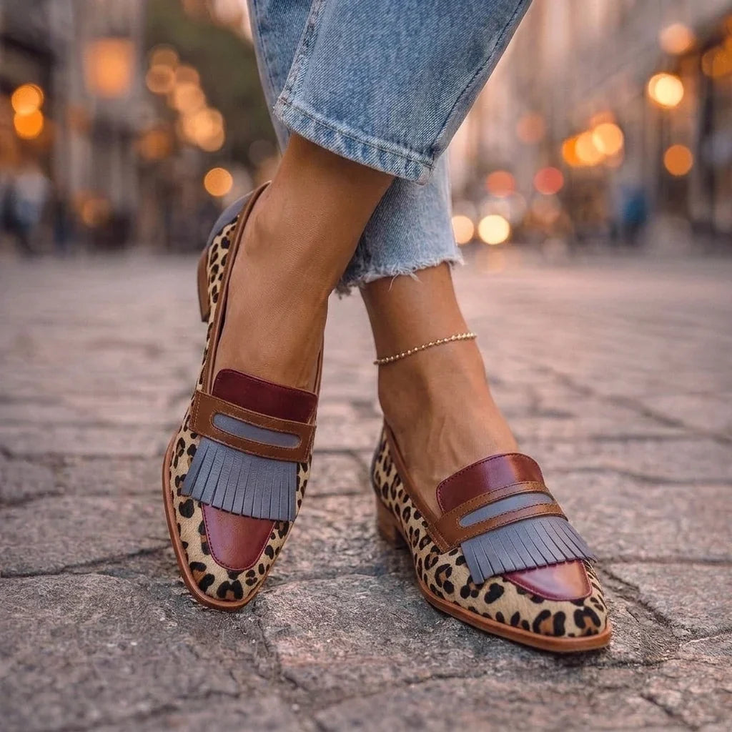 Livia Bailarinas Punta With Print Leopard – Sienna Noosa