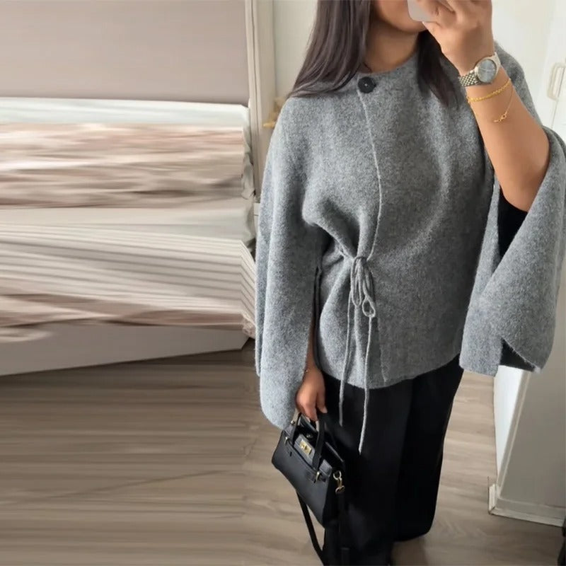 Carlota Cardigan Knit Openwork With Buttons – Sienna Noosa