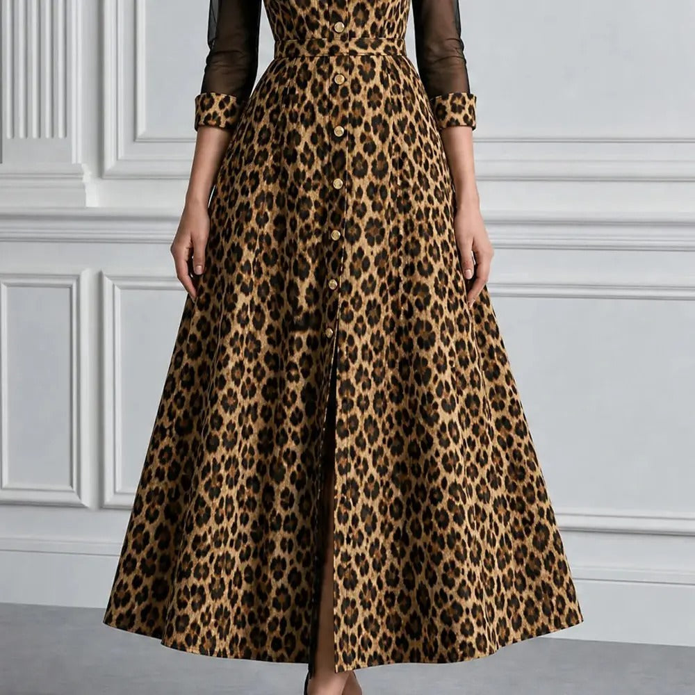 Benedetta Valeria Blouse Animal Print With Lazo – Sienna Noosa