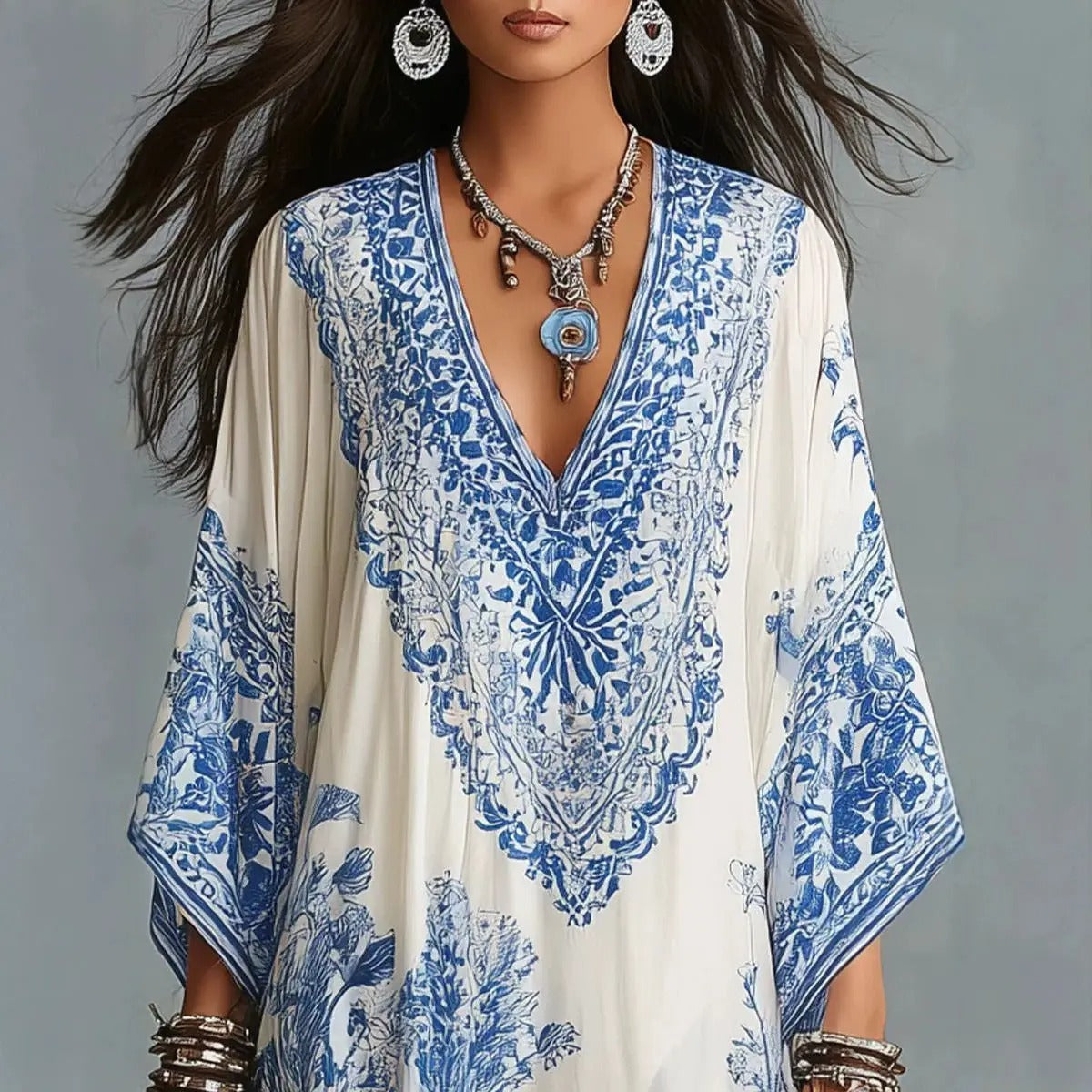 Alba Nera Maxi Dress Bohemian Vintage – Sienna Noosa