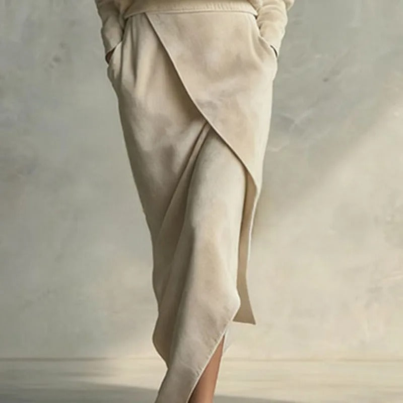 Alina Adriana Set Jumper And Skirt Asymmetric – Sienna Noosa