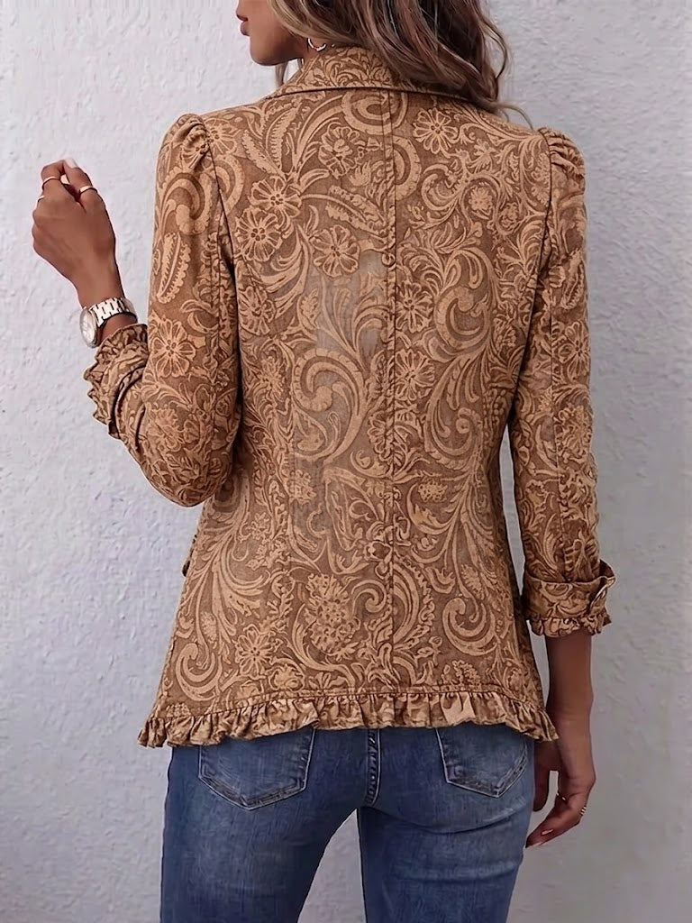 Concepción Concepcion Jacket Floral Vintage With Ruffles – Sienna Noosa