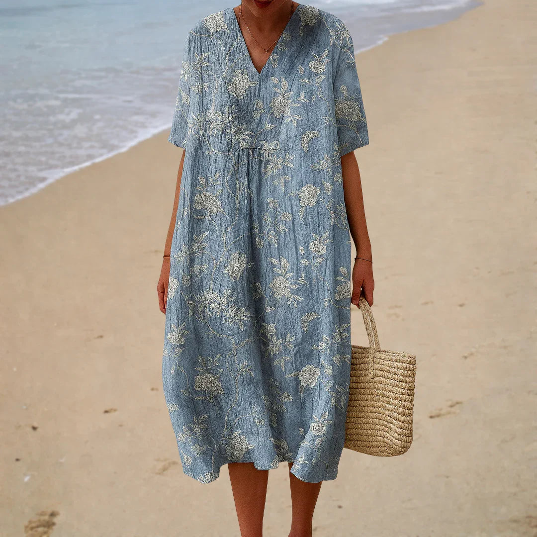 Elegant Flowing Maxi Dress – Sienna Noosa
