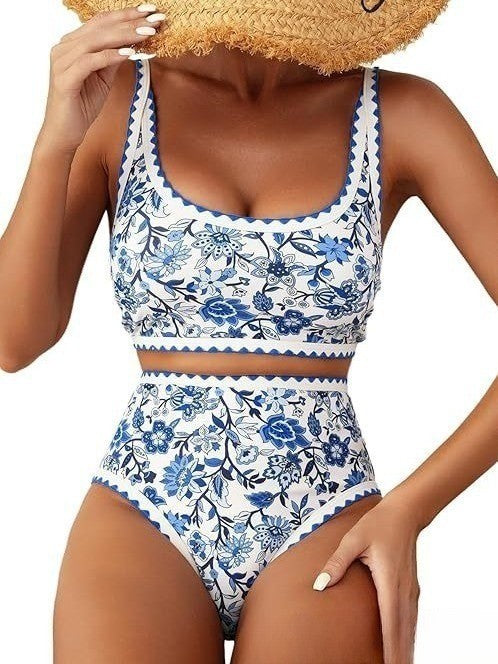 Fresh Split-Front Floral Print Bikini – Sienna Noosa