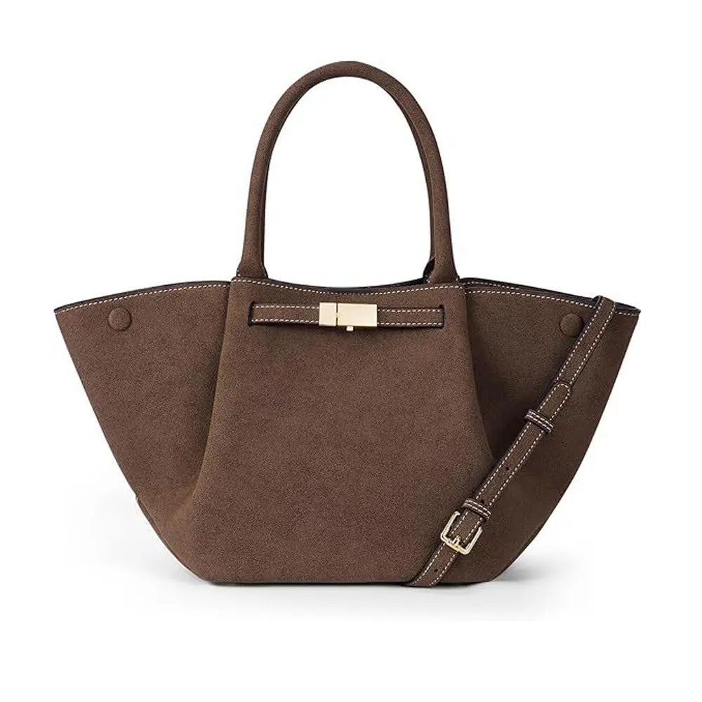 Versatile Vintage Faux Suede Tote Bag – Sienna Noosa