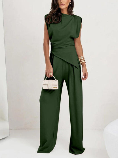 Lrregular Sleeveless Casual Two-piece Set – Sienna Noosa