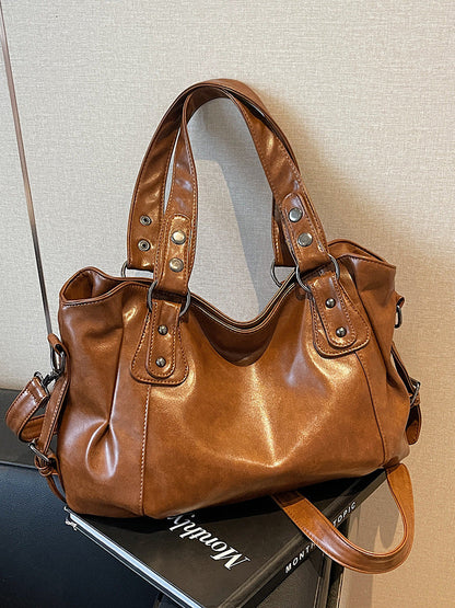 Retro casual high-end niche shoulder tote bag – Sienna Noosa