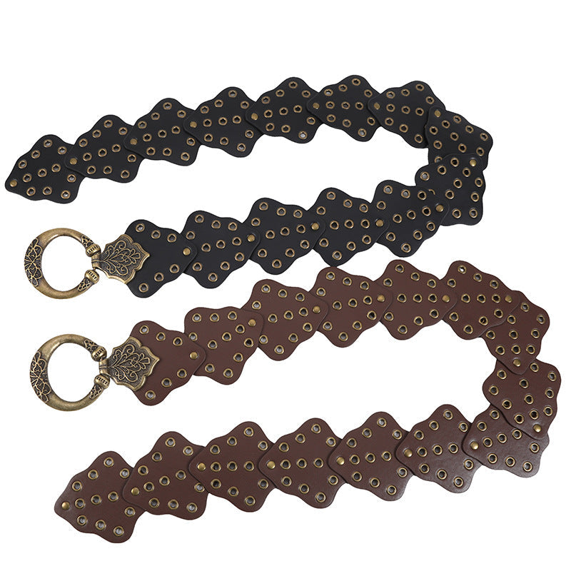Fashionable and Versatile Leaf Stitched Belt – Sienna Noosa