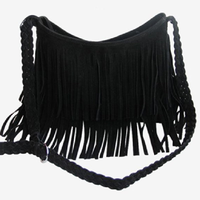 Frosted tassel women's crossbody shoulder bag – Sienna Noosa