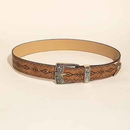 Womens Fashion Western Style Patterned Belt – Sienna Noosa