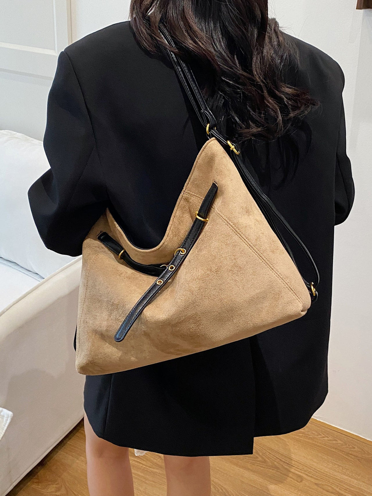 Vintage High End Suede Multifunctional Shoulder Crossbody Bag – Sienna Noosa