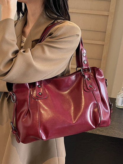 Retro casual high-end niche shoulder tote bag – Sienna Noosa