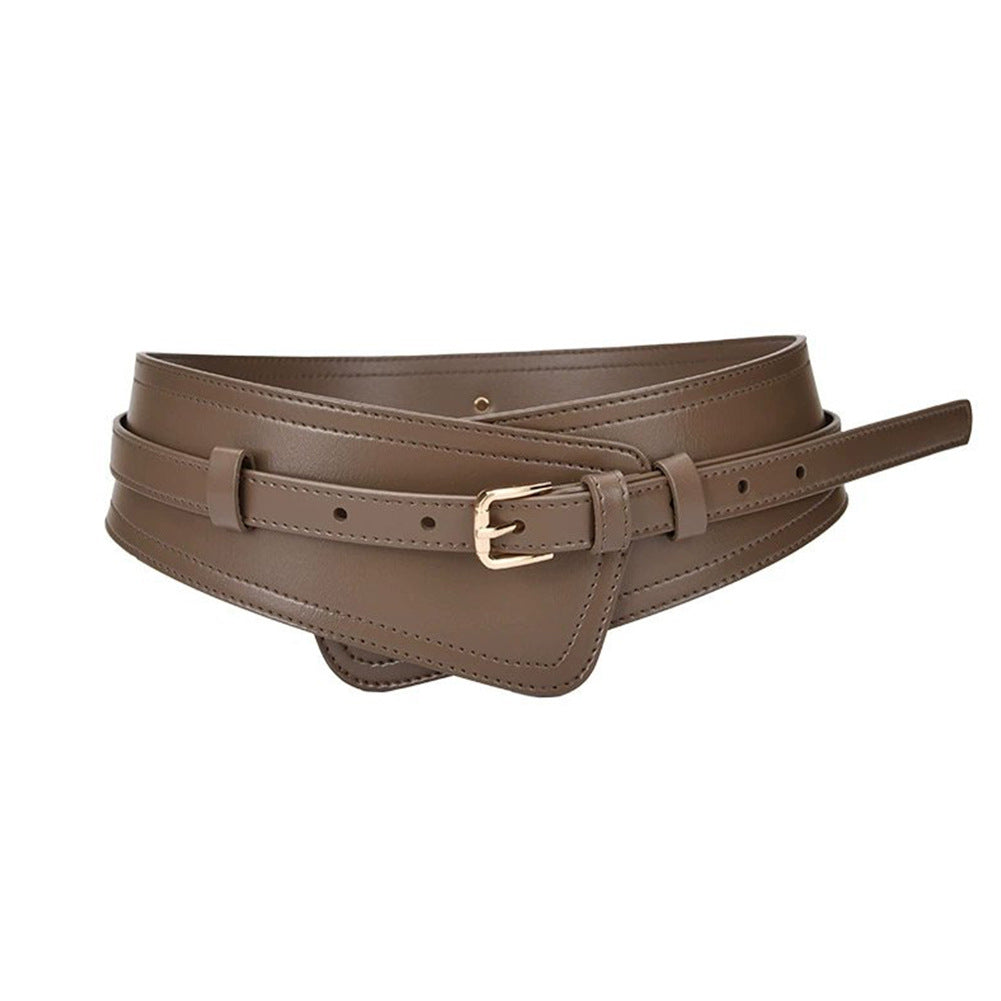 Womens Fashionable Imitation Leather Harness Wide Belt – Sienna Noosa