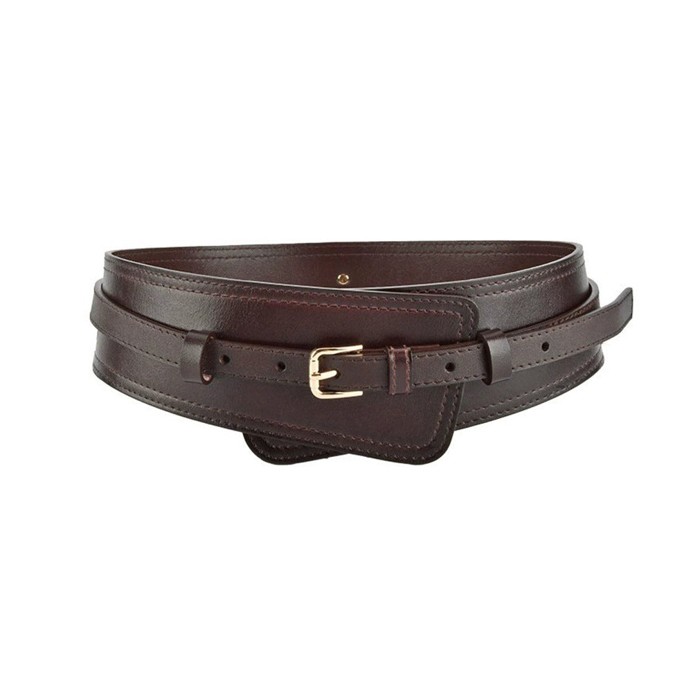 Womens Fashionable Imitation Leather Harness Wide Belt – Sienna Noosa