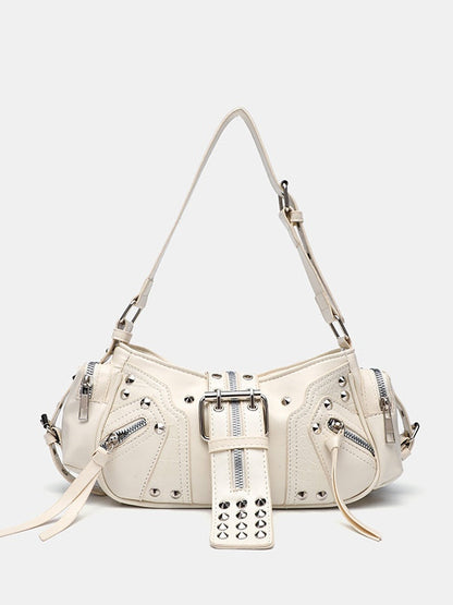 Rivet one-shoulder commuter crossbody motorcycle bag – Sienna Noosa