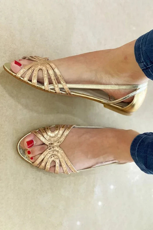 Ginevra Sandals Doradas Elegance Summer – Sienna Noosa