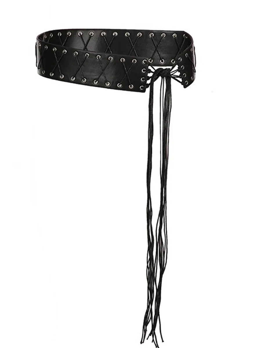 American Style Eyelet Strap PU Belt – Sienna Noosa