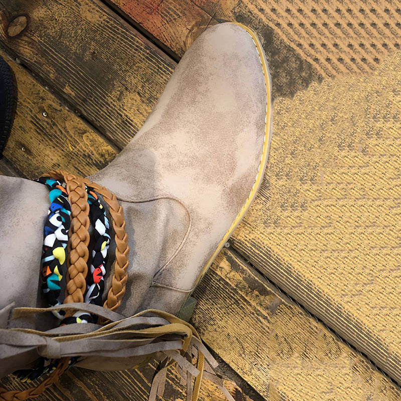 Vintage Western Tribal Tassel and Ankle Boots – Sienna Noosa