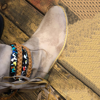 Vintage Western Tribal Tassel and Ankle Boots – Sienna Noosa