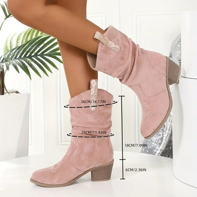 Vintage Western Cowboy Tassel Ankle Boots – Sienna Noosa