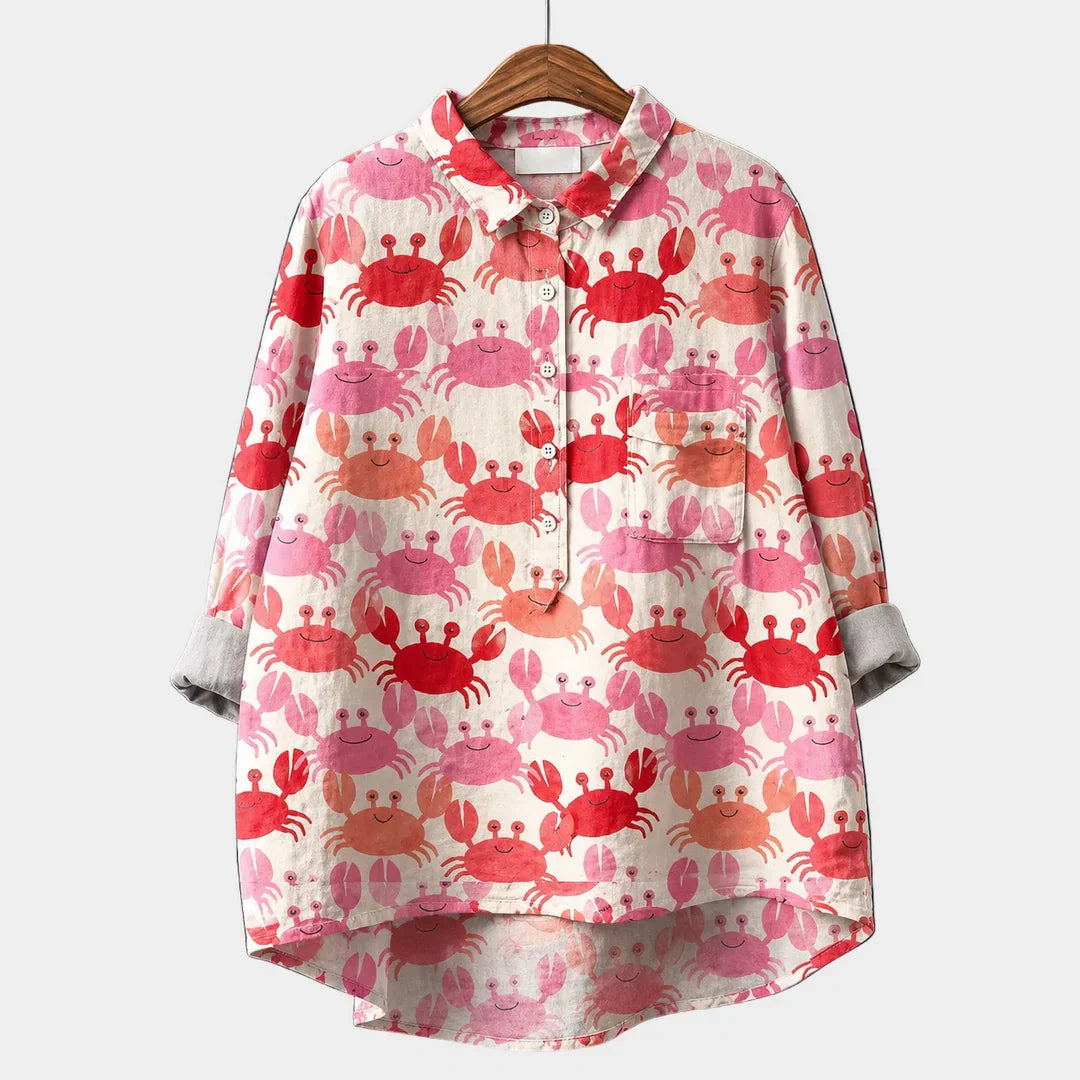 Blouse Crab-print – Sienna Noosa