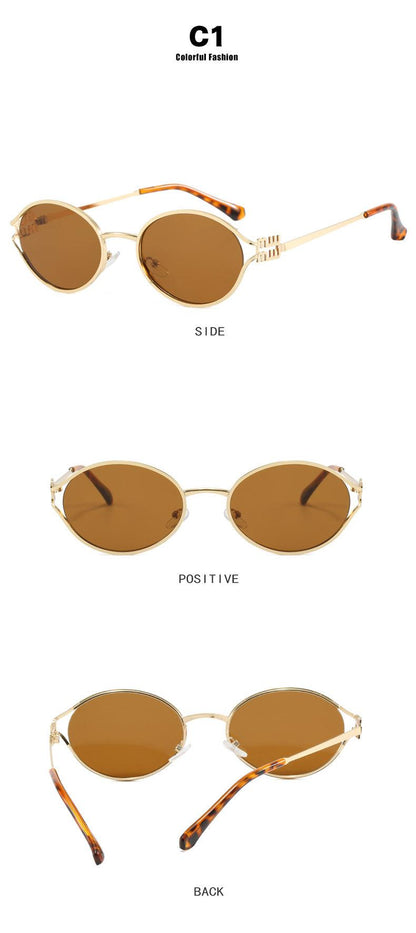 Oval Hollow Sunglasses – Sienna Noosa