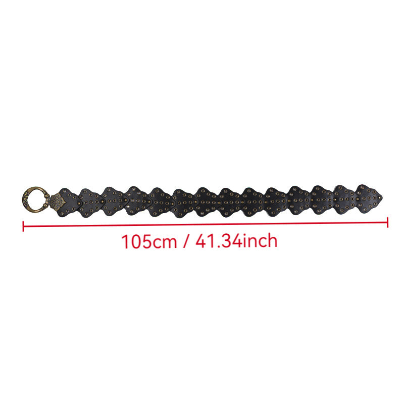 Fashionable and Versatile Leaf Stitched Belt – Sienna Noosa