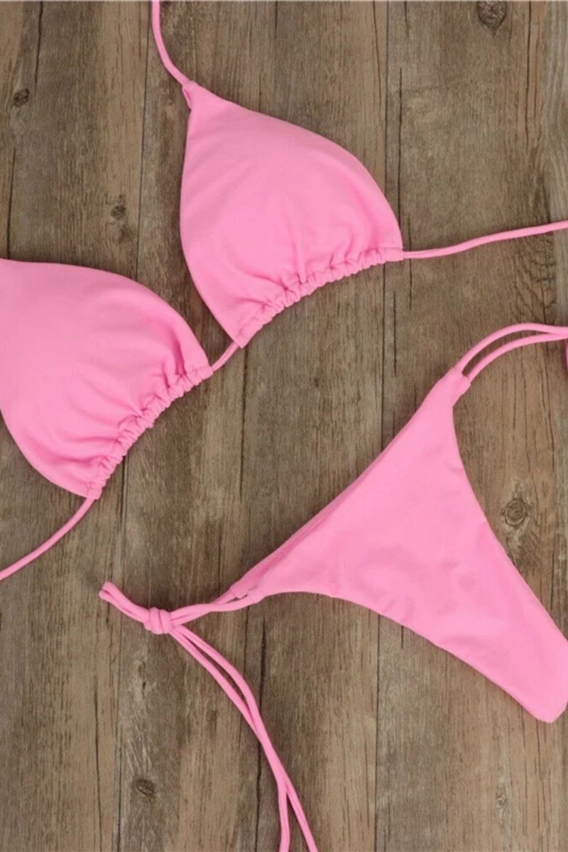 Sexy Adjustable Lace-up Two-Piece Swimsuit – Sienna Noosa