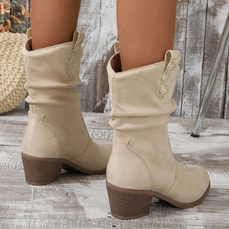 Vintage Western Cowboy Tassel Ankle Boots – Sienna Noosa