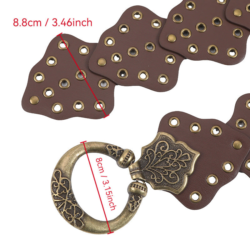Fashionable and Versatile Leaf Stitched Belt – Sienna Noosa