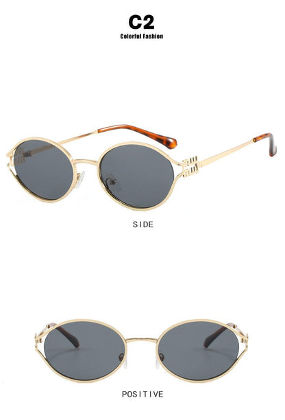 Oval Hollow Sunglasses – Sienna Noosa
