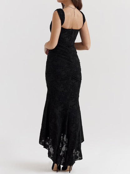 Black Bell Floral Maxi Dress – Sienna Noosa