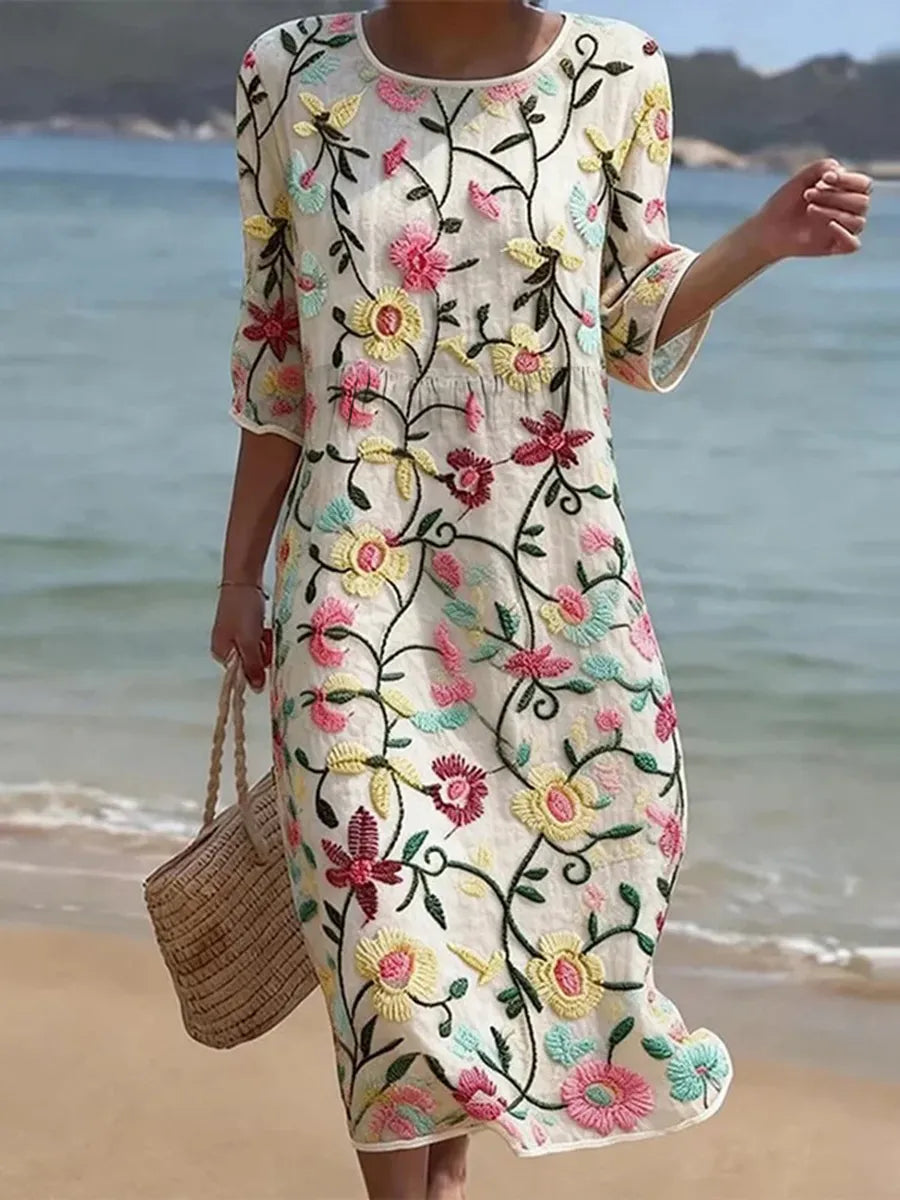 Casual Dress White – Sienna Noosa