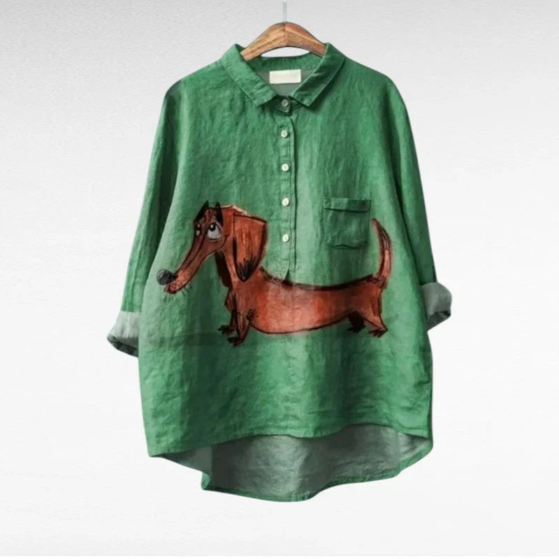 Blouse Print Canino – Sienna Noosa