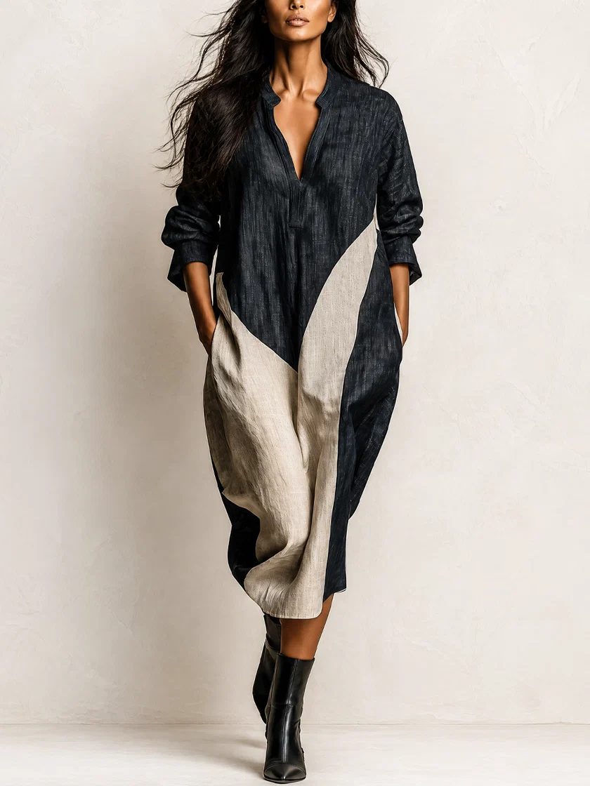 Black Loose Casual Shirt Midi Dress – Sienna Noosa