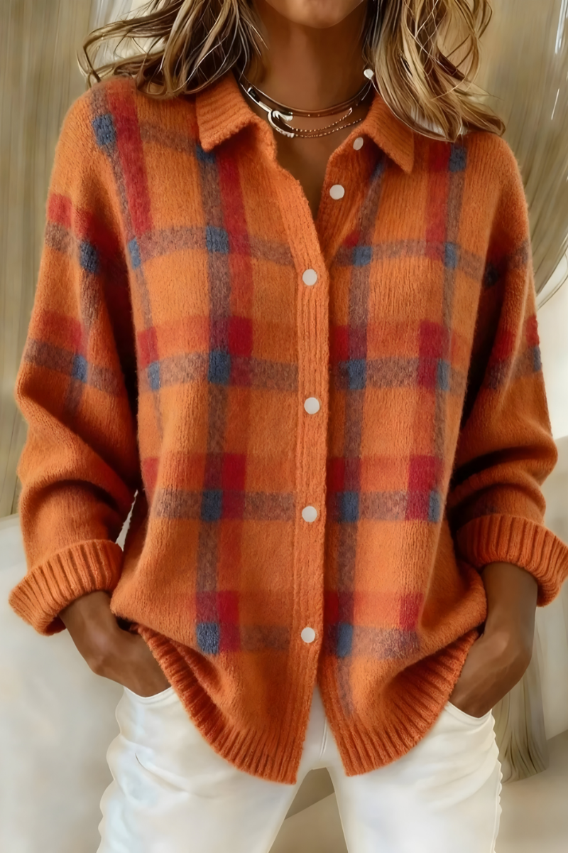 Candela Jacket Knit Check – Sienna Noosa