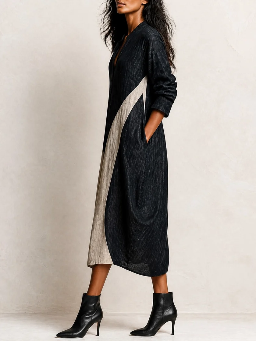 Black Loose Casual Shirt Midi Dress – Sienna Noosa
