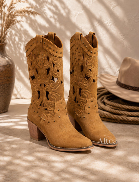 Alba Amalia Boots Cowboy Metallic – Sienna Noosa