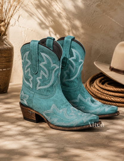 Celia Botines Cowboy Bordados – Sienna Noosa