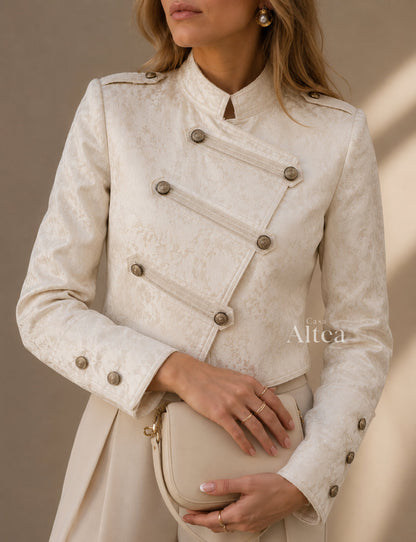 Valeria Linda Jacket Militar Napoleon – Sienna Noosa